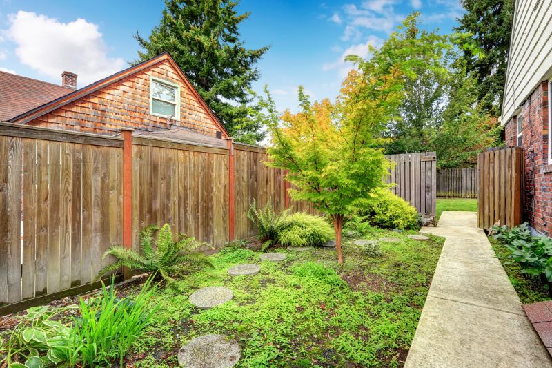 Finished Walkway with Clear Edges